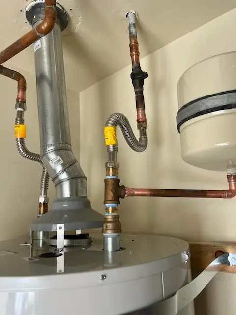 Water heater installation and plumbing repair in Riverway Estates-Bruton Terrace